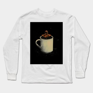 Space Coffee Long Sleeve T-Shirt